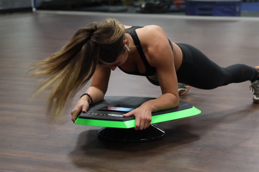 This Video Game Abs Workout Makes Planks Way More Fun - SHAPE Magazine Review of Stealth Core Trainer
